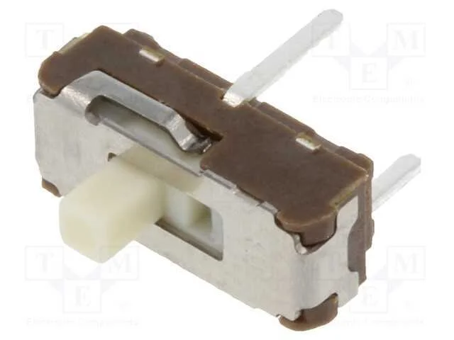 Interruptor Deslizante, Pos: 2, SPDT, 0,3A/6VDC, O