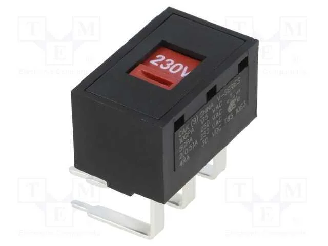 Interruptor Deslizante, Pos: 2, DPDT, 10A/125VAC,