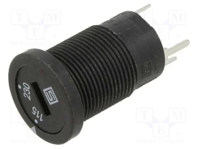 Interruptor: Giratório, Pos: 2, Spdt, 6,3a/250vac, -40÷85c, Pcb