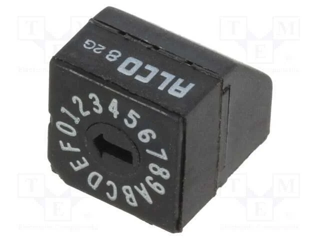 Interruptor: girat&oacute;rio, Pos: 16, 0,4A/20VAC, 0,4A.