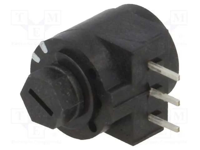 Interruptor: Giratório, Pos: 2, Spdt, 0,5a/60vac, 0,5a/60vdc, Tht