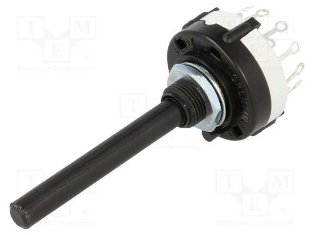 Interruptor: Giratório, Pos: 3, 0,15a/250vdc, 30, -30÷85c, 999mo