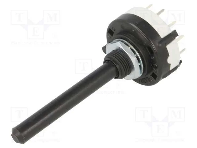 Interruptor: Giratório, Pos: 4, 0,15a/250vdc, 30, -30÷85c, 999mo