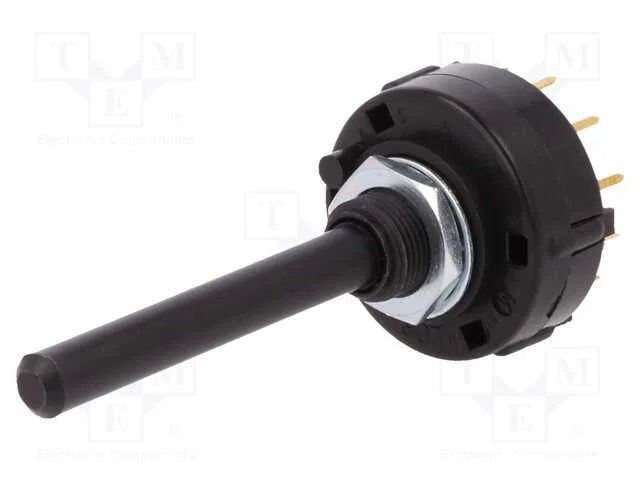 Interruptor: Giratório, Pos: 12, 0,15a/250vdc, 30, -30÷85c, 999mo