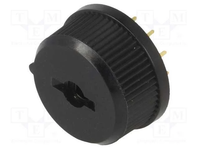 Interruptor: giratório, Pos: 12, 0,13A/150VAC, 0,.