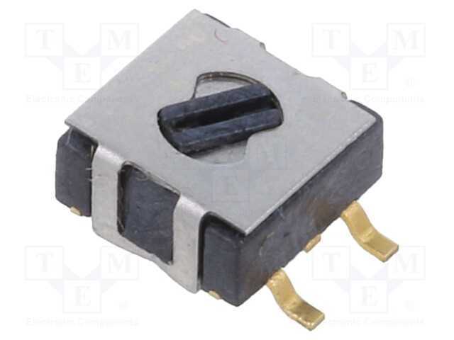 Interruptor: giratório, Pos: 2, 0,05A/12VDC, -40÷.