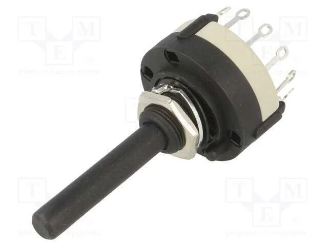 Interruptor: Giratório, Pos: 12, 0,3a/125vac, 1a/30vdc, 30, L: 30mm