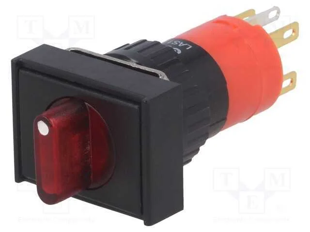 Interruptor: Giratório, Pos: 2, Spst-No + Spst-Nc, 3a/220vac, 50mo