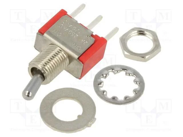 Interruptor: de alavanca, Pos: 2, SPDT, ON-ON, 2A.