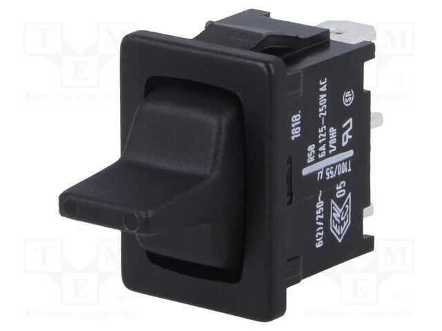Interruptor: de alavanca, Pos: 3, SP3T, ON-OFF-ON.