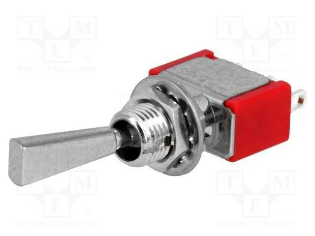 Interruptor: de Alavanca, Pos: 2, Spdt, On-On, 5a/120vac, 5a/28vdc
