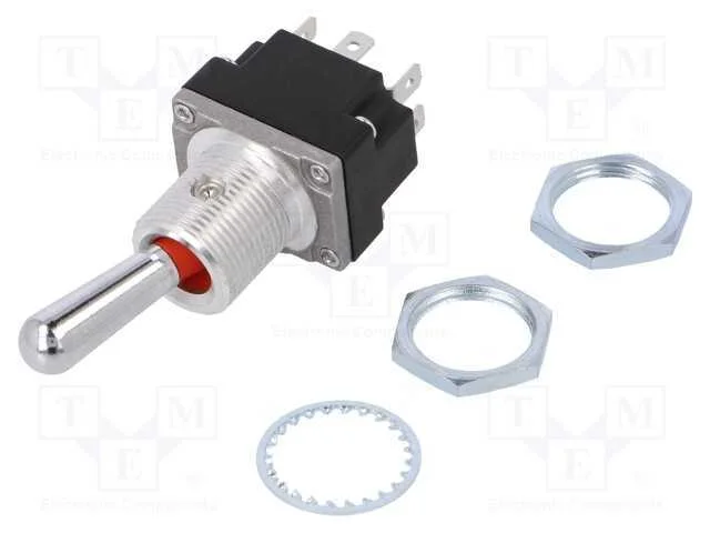 Interruptor: de Alavanca, Pos: 2, Dpdt, On-On, 0,.