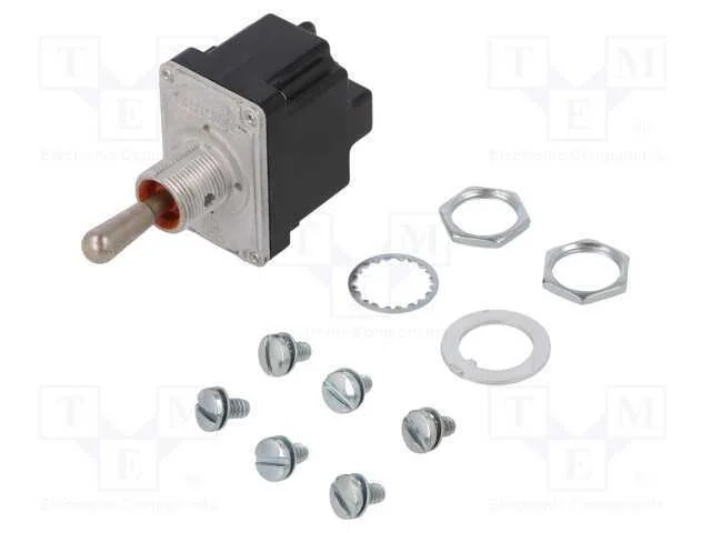 Interruptor: de Alavanca, Pos: 3, Dpdt, (On)-On-(.