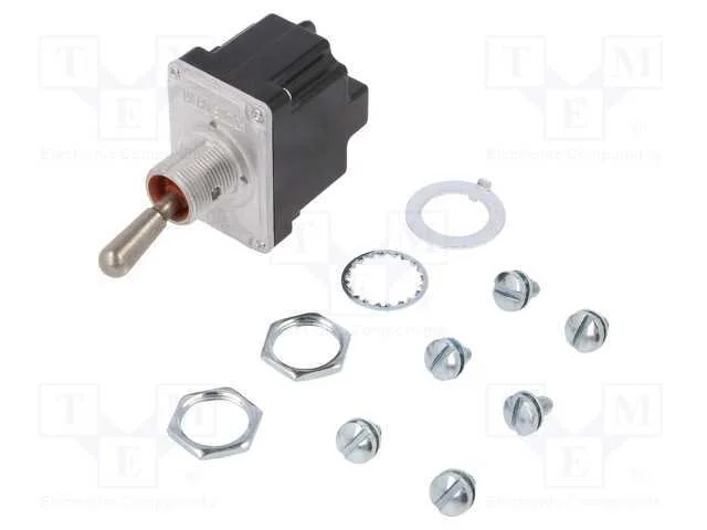 Interruptor: de Alavanca, Pos: 2, Dpdt, (On)-Off,.