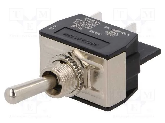 Interruptor: de alavanca, Pos: 2, DPST, ON-OFF, 1.