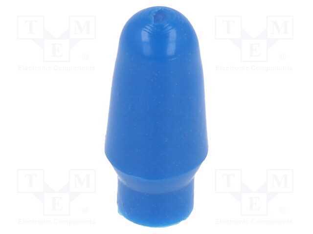 Capuz, apertado, Mat: PVC, Carcaça: azul, Ilum: n.