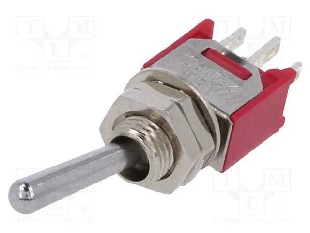 Interruptor: de alavanca, Pos: 3, SP3T, ON-OFF-ON.