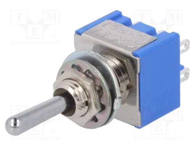 Interruptor: de alavanca, Pos: 3, DP3T, (ON)-OFF-.