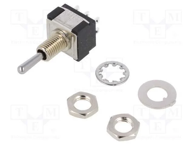 Interruptor: de alavanca, Pos: 3, DPDT, ON-ON-ON,.