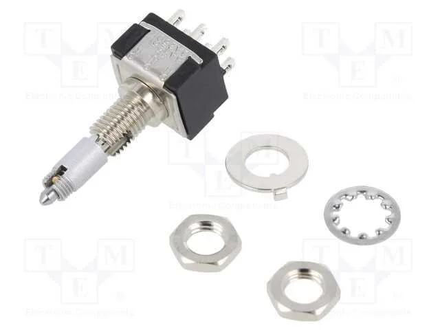 Interruptor: de alavanca, Pos: 3, DPDT, ON-ON-ON,.
