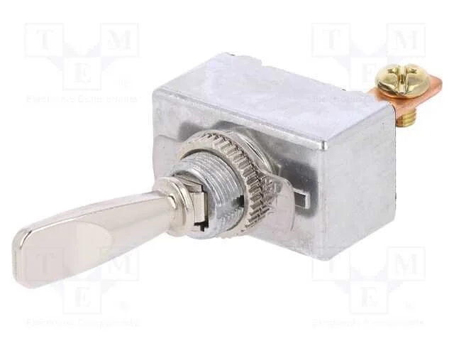 Interruptor: de alavanca, Pos: 2, SPST, ON-OFF, 5.