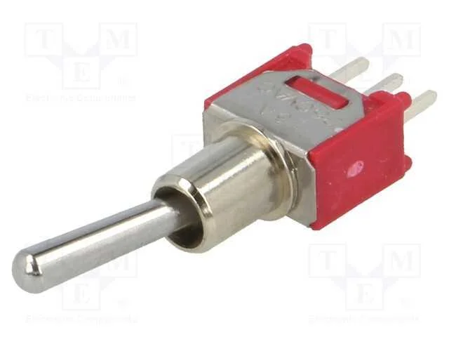 Interruptor: de alavanca, Pos: 3, SP3T, ON-OFF-ON.