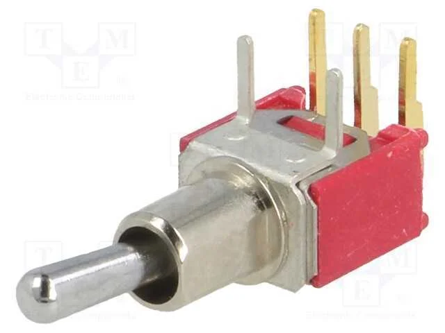 Interruptor: de alavanca, Pos: 3, SP3T, ON-OFF-ON.