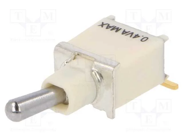 Interruptor: de alavanca, Pos: 2, ON-ON, 0,4A/20V.