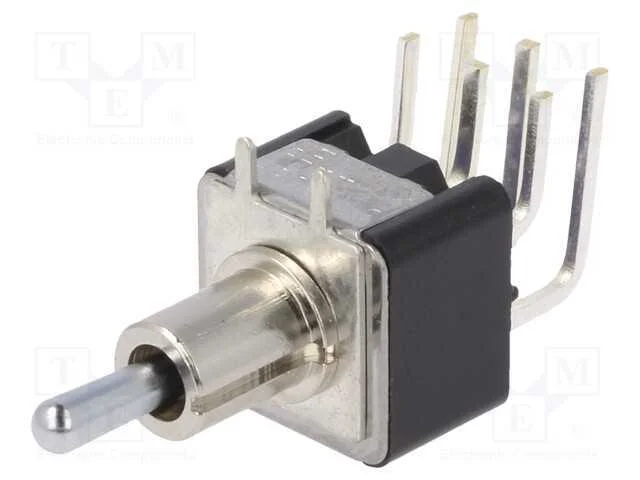 Interruptor: de alavanca, Pos: 3, DPDT, ON-OFF-ON.