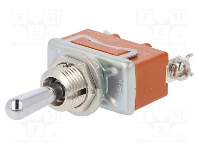 Interruptor: de alavanca, Pos: 3, SP3T, ON-OFF-ON.