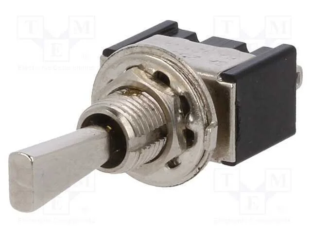 Interruptor: de alavanca, Pos: 3, SP3T, (ON)-OFF-.