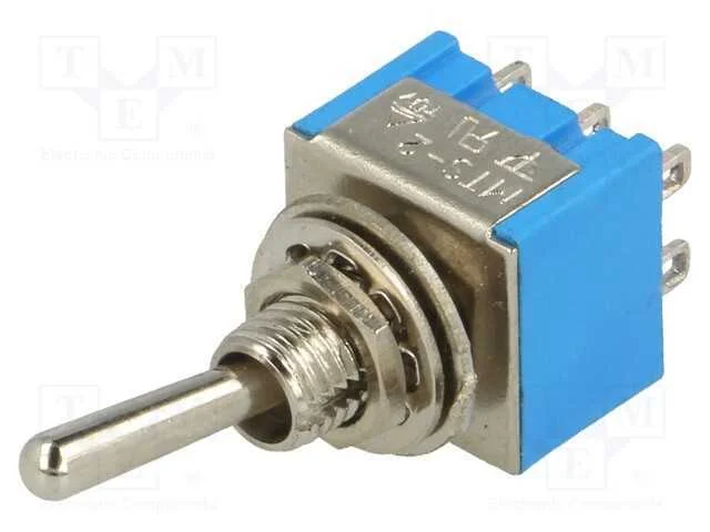 Interruptor: de Alavanca, Pos: 2, Dpdt, On-On, 3a/250vac, -25&divide;85c