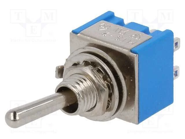 Interruptor: de alavanca, Pos: 3, DP3T, ON-OFF-ON.