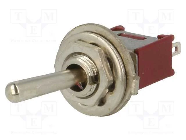 Interruptor: de alavanca, Pos: 3, SP3T, ON-OFF-ON.