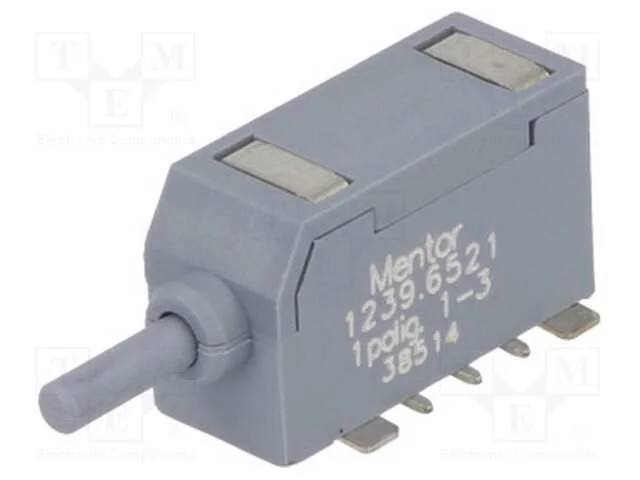 Interruptor: de Pressão, Pos: 2, Spdt, 0,5a/60vac, 0,5a/60vdc, Smt
