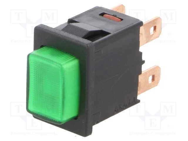 Interruptor: de Pressão, Pos: 2, Dpst, 12a/250vac, 16a/250vac, Ip40