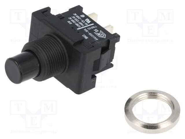 Interruptor: de Pressão, Pos: 2, Spst, 6a/250vac, On-Off, Ip40, 1840