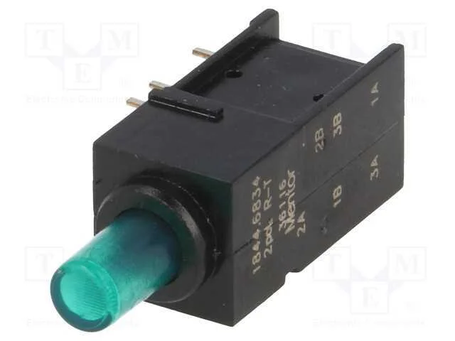 Interruptor: de Pressão, Pos: 2, Dpdt, 0,5a/60vac, 0,5a/60vdc, Tht