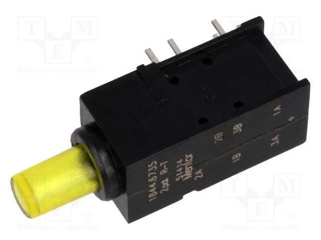 Interruptor: de Pressão, Pos: 2, Dpdt, 0,5a/60vac, 0,5a/60vdc, Tht