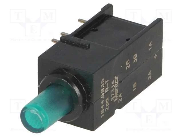 Interruptor: de Pressão, Pos: 2, Dpdt, 0,5a/60vac, 0,5a/60vdc, Tht