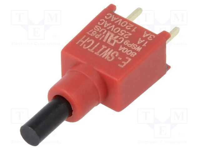 Interruptor: de Pressão, Pos: 2, Spst-No, 1a/250vac, 3a/28vdc, Tht