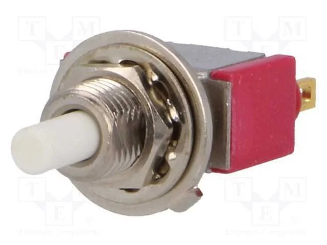Interruptor: de Pressão, Pos: 2, Spdt, 1a/120vac, 1a/28vdc, On-(On)