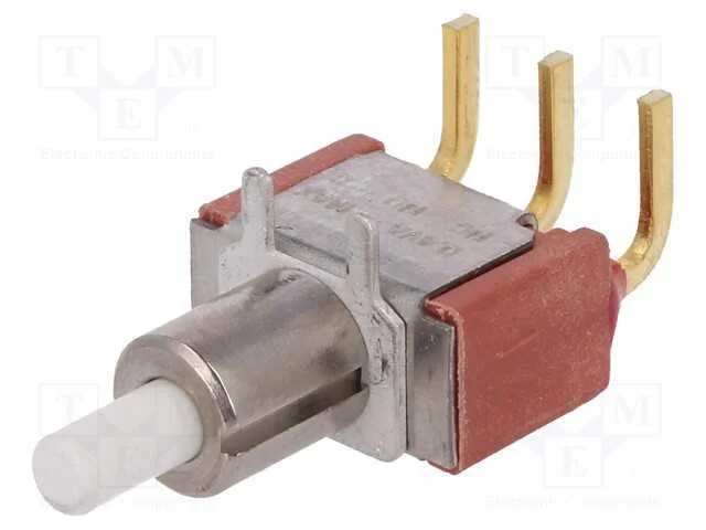 Interruptor: de Pressão, Pos: 2, Spdt, 1a/120vac, 1a/28vdc, On-(On)