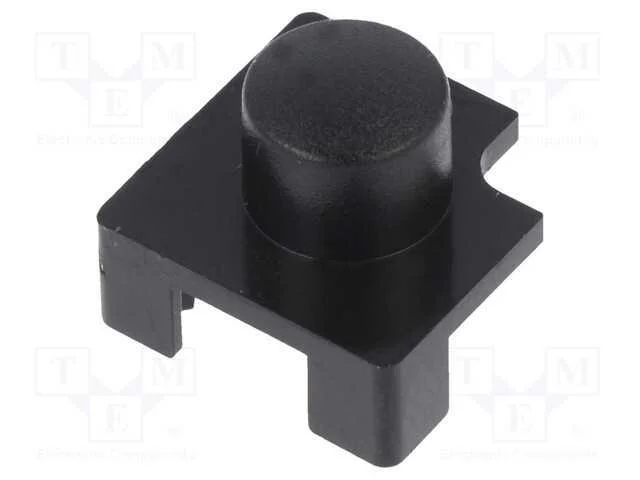 Interruptor, Carcaça: Preto, Redonda