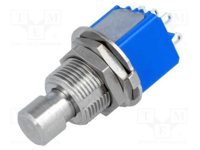 Interruptor: de Pressão, Pos: 2, Dpdt, 3a/250vac, 4a/30vdc, On-(On)