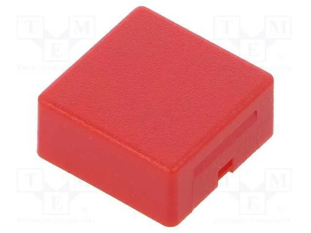 Tecla, Série Aml, Quadrada, 15x15mm, Vermelho, Aml