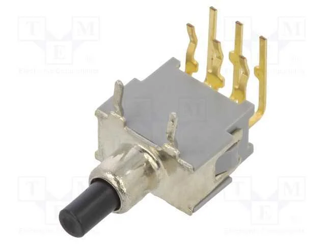 Interruptor: de Pressão, Pos: 2, Dpdt, 0,05a, 0,05a, Off-(On), Ape