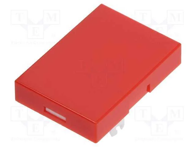 Capuz, Série Yb, 21x15x12,2mm, Vermelho-Branco, Yb