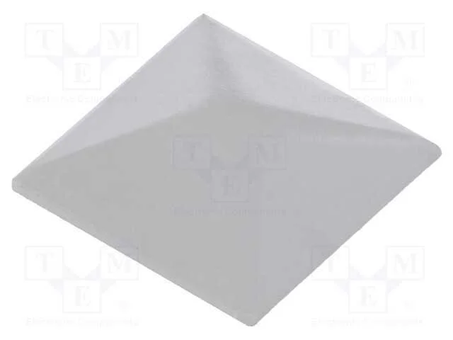 Capuz, Série Ub, 10,35x10,35x0,5mm, Branca, Ub