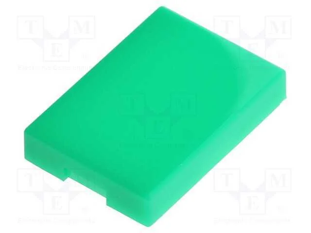 Capuz, Série Ub, 17x12x3mm, Verde, Ub